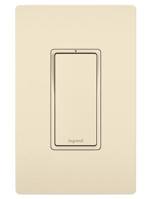 Legrand - TM874LASL - radiant - 15A 4-Way Switch with Locator Light - Light Almond