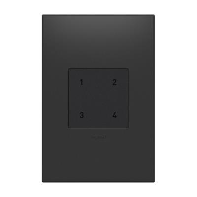 Legrand - WNACB40G1 - adorne - Wireless Smart Scene Controller with Netatmo - Graphite