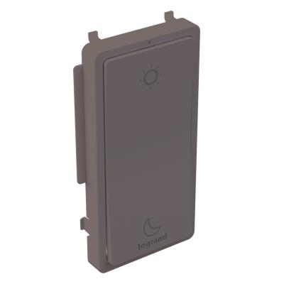 Legrand - WNRL43CKIT - radiant - Smart Wake/Sleep Switch with Netatmo, Color Change Kit - Brown