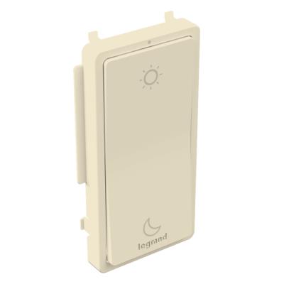 Legrand - WNRL43CKITLA - radiant - Smart Wake/Sleep Switch with Netatmo, Color Change Kit - Light Almond