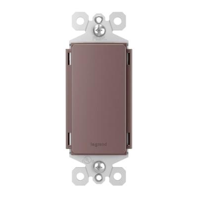 Legrand - 326R - radiant - BLANK INSERT - Brown