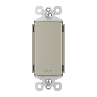 Legrand - 326RNI - radiant - Blank Decorator Wall Strap - Nickel