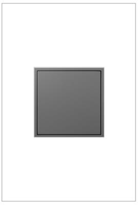 Legrand - ARPTR151GM2 - adorne - 15A One-Gang Pop-Out Outlet - Magnesium