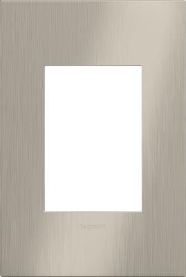 Legrand - AWC1G3SN4 - adorne - One-Gang-Plus Screwless Wall Plate - Satin Nickel