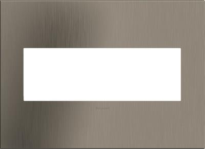 Legrand - AWC3GSN4 - adorne - Three-Gang Screwless Wall Plate - Satin Nickel