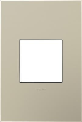 Legrand - AWP1G2TM6 - adorne - One-Gang Screwless Wall Plate with Microban - Titanium