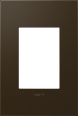 Legrand - AWP1G3BR4 - adorne - One-Gang-Plus Screwless Wall Plate - Bronze