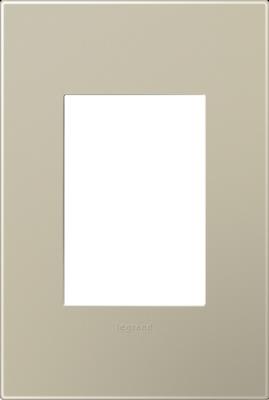 Legrand - AWP1G3TM4 - adorne - One-Gang-Plus Screwless Wall Plate - Titanium