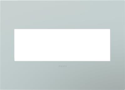 Legrand - AWP3GBL4 - adorne - Three-Gang Screwless Wall Plate - Pale Blue