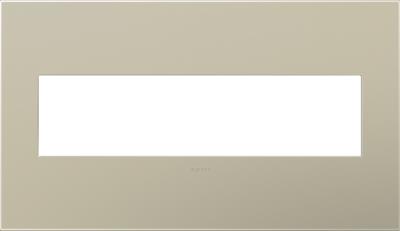Legrand - AWP4GTM4 - adorne - Four-Gang Screwless Wall Plate - Titanium
