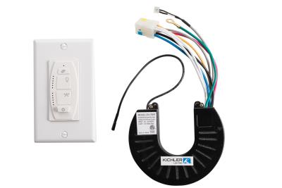 Kichler - 370036WHTR - Accessory - 6 Speed DC Wall Transmitter - White Material (Not Painted)