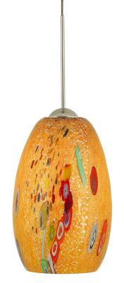 Stone Lighting + - PD128AM - Milano - Pendant Milano - Amber