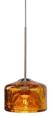 Stone Lighting + - PD217AM - Krypto - Pendant Krypto - Amber