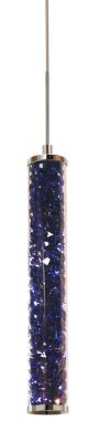Stone Lighting + - PD223DS - Jazz - Pendant Jazz - Crystal Dark Sapphire
