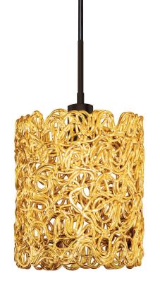 Stone Lighting + - PD531GO - Dazzle - Pendant Spaga - Gold