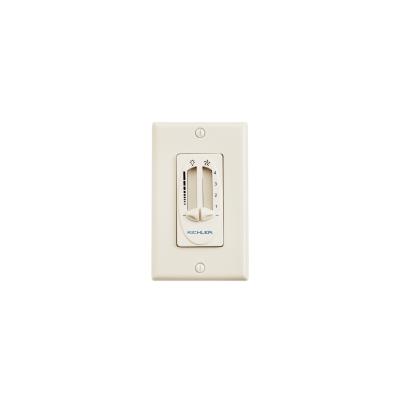 Kichler - 337010ALM - Accessory - Fan 4 Speed-Light Dimmer - Almond