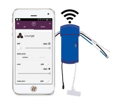 Fanimation - WFR50 - FanSync - WiFi Receiver - Blue