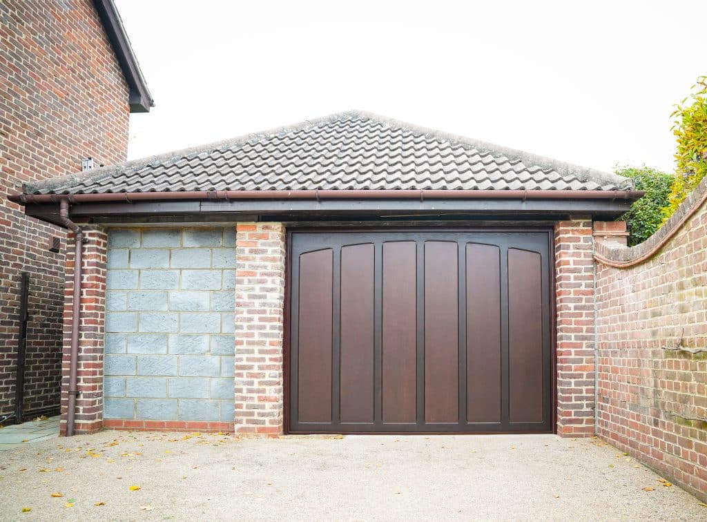 timber garage doors