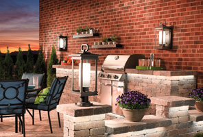 Exterior at Sun Lighting