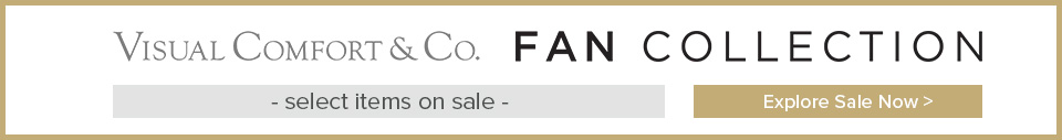 Visual Comfort Fan Sale